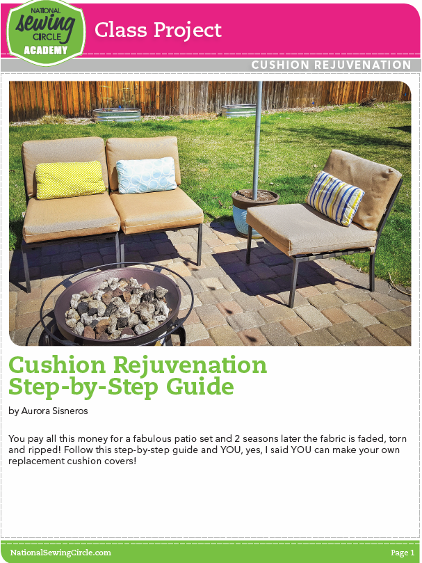 Outdoor cushion rejuvenation guide