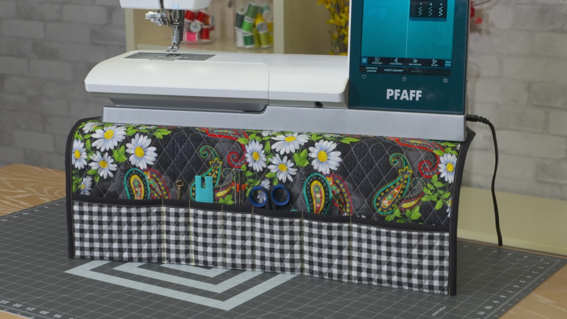 Session 7: Bonus Project: Quilted Sewing Machine Organizer