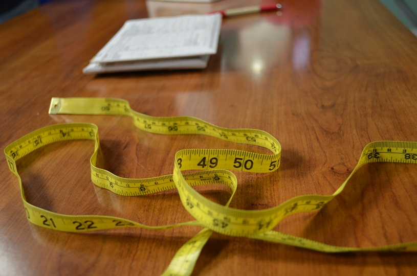 Fabric measuring tape
