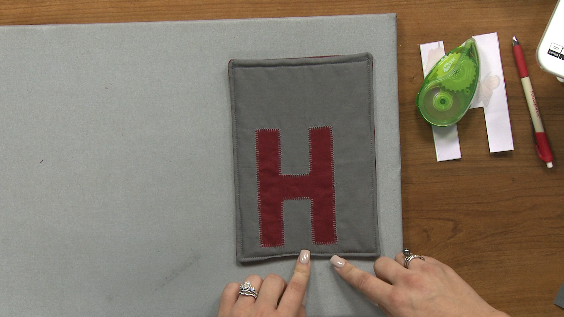 How to Sew an iPad Case with Applique Embellishments product featured image thumbnail.