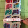 Owl pattern fabric wallet