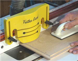 Using the Feather Guard Router Table Guard