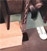 Setting Up a Mortiser