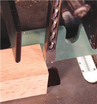 Setting Up a Mortiser