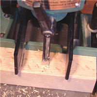 Setting Up a Mortiser