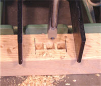 Setting Up a Mortiser