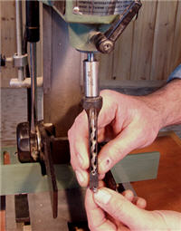 Setting Up a Mortiser
