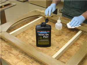 Sanding polyurethane