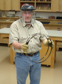 How To Tri-Fold a Band Saw Blade