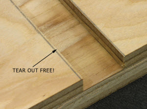 Template Routed Dadoes