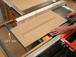 Template Routed Dadoes