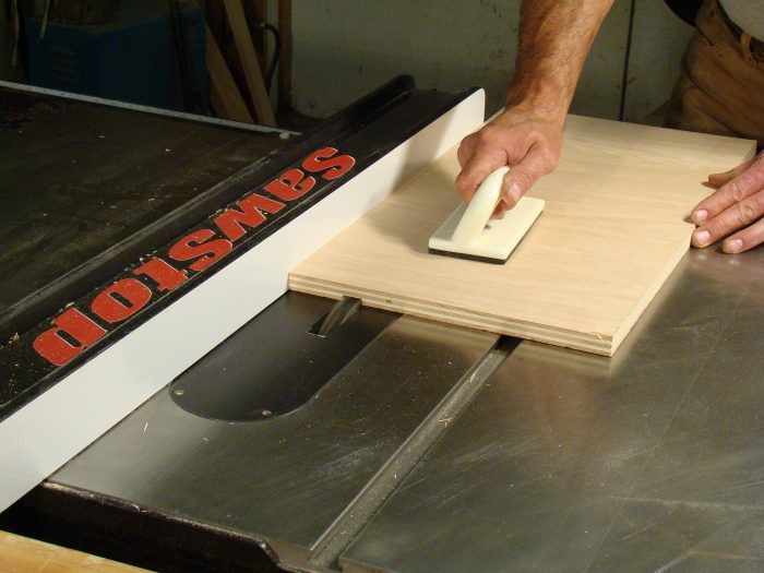 Cutting Dadoes On a Table Saw WoodWorkers Guild of America