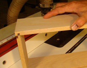 Create a Rabbeted Drawer Lock Joint Using a Slot Cutter