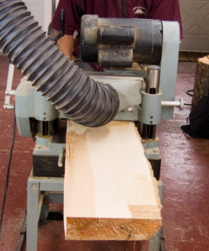 Face Joint wide boards