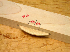Cut Biscuit Grooves with a Router