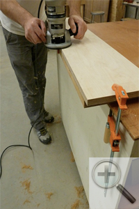 Jointing with a router