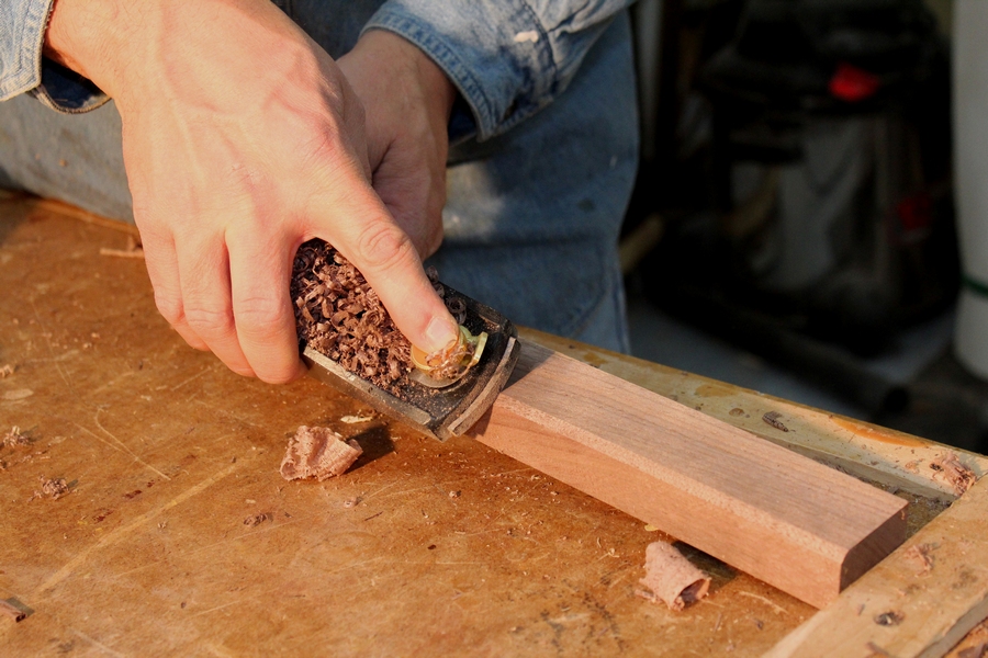 Mini Japanese Hand Planer Carpenter Hard wood Hand Tools Easy to Sharp #4 