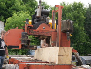 Turning Logs into Wood Flooring