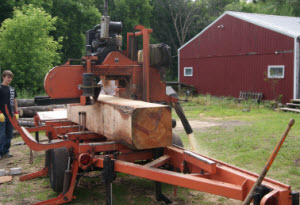 Turning Logs into Wood Flooring