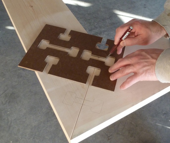 Assembling a Woodworking Project with Countertop Connectors