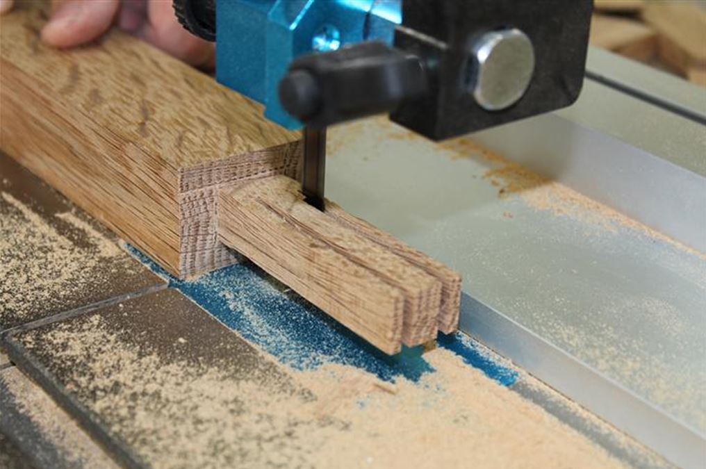joiners mallet - cut slots in tenon