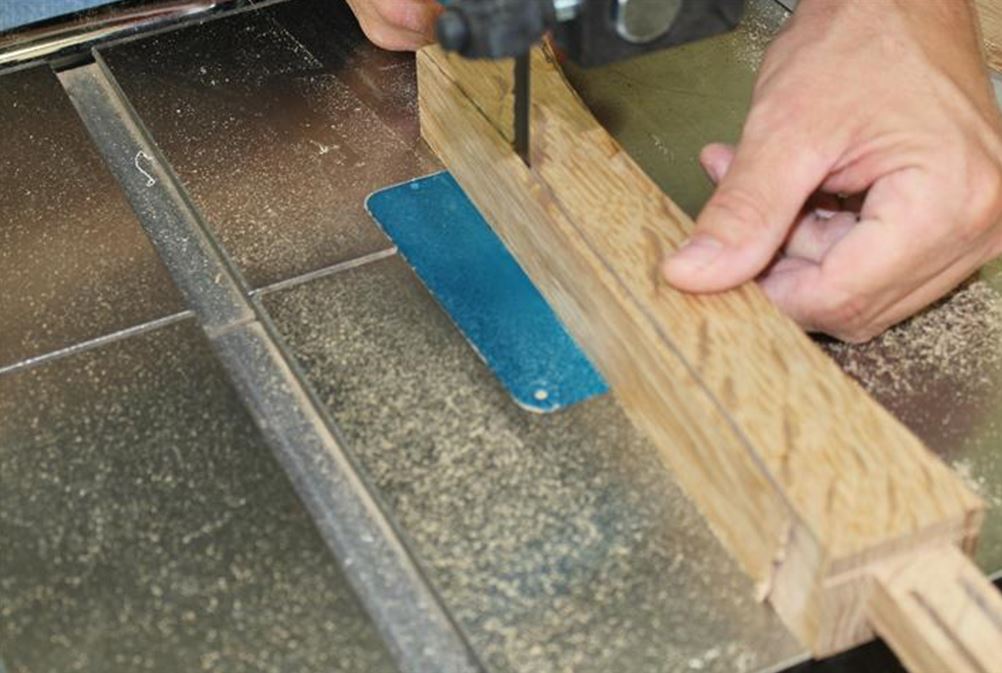 joiners mallet - shape the handle