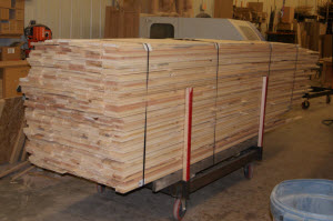 Turning Logs into Wood Flooring