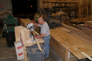 Turning Logs into Wood Flooring