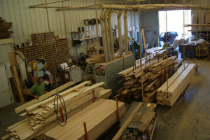 Turning Logs into Wood Flooring