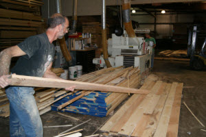 Turning Logs into Wood Flooring