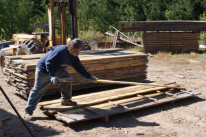 Kiln Drying Logs for Wood Flooring