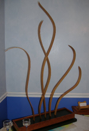 Making Unique Wooden Floral Arrangements by Steam Bending Wood