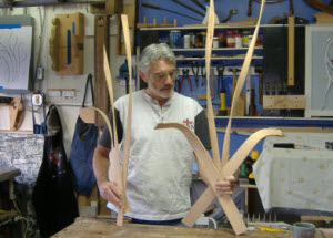 Making Unique Wooden Floral Arrangements by Steam Bending Wood