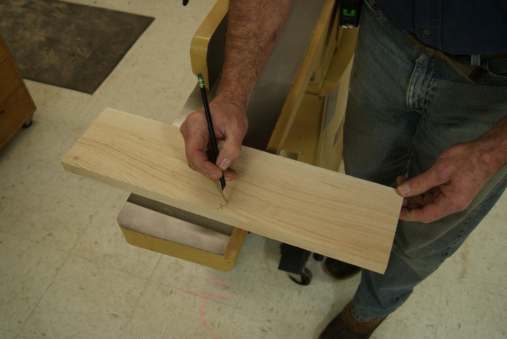 gluing up panels mark jointed edge