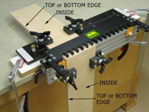 Routed Half-Blind Dovetail Drawers 