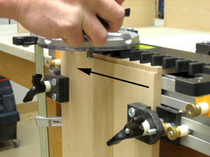 Routed Half-Blind Dovetail Drawers 