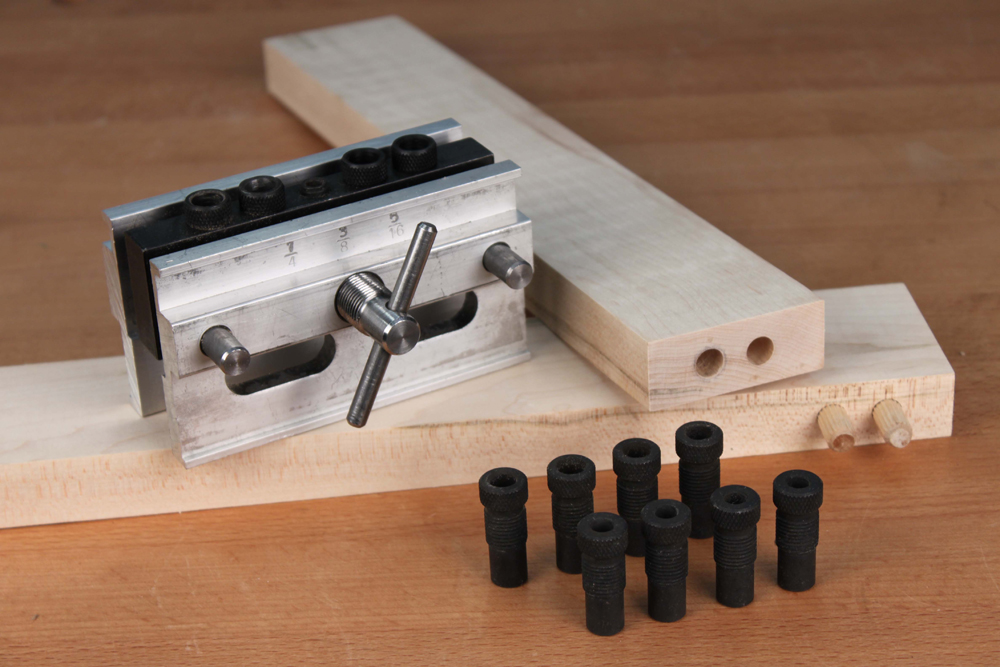 How to make a dowel jig template - DIY - useful and versatile jig for  simple barbing - doweling 