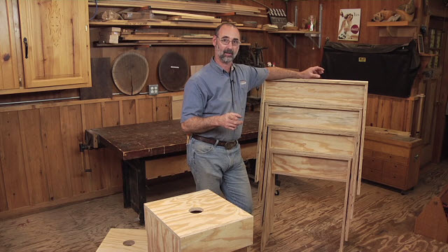 Learn How to Make Sawhorses and Matching Shop Stools