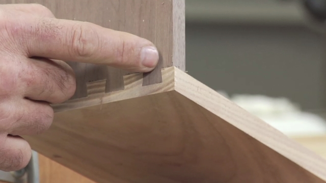 Porter Cable 4212 Dovetail Jig: Half Blind Test Cuts