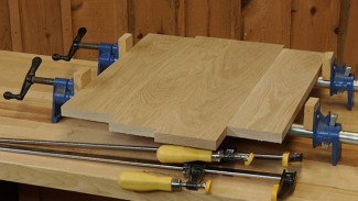 Using the Correct Clamps for Edge-to-Edge Glue Ups