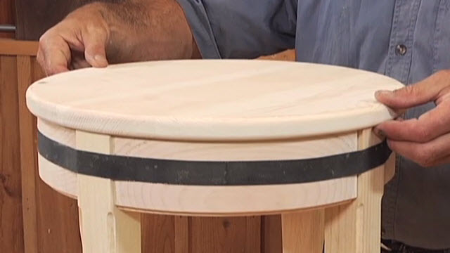 How to Make a Round Stool