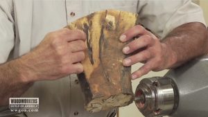 Turning a Bowl Made from Crotch Wood