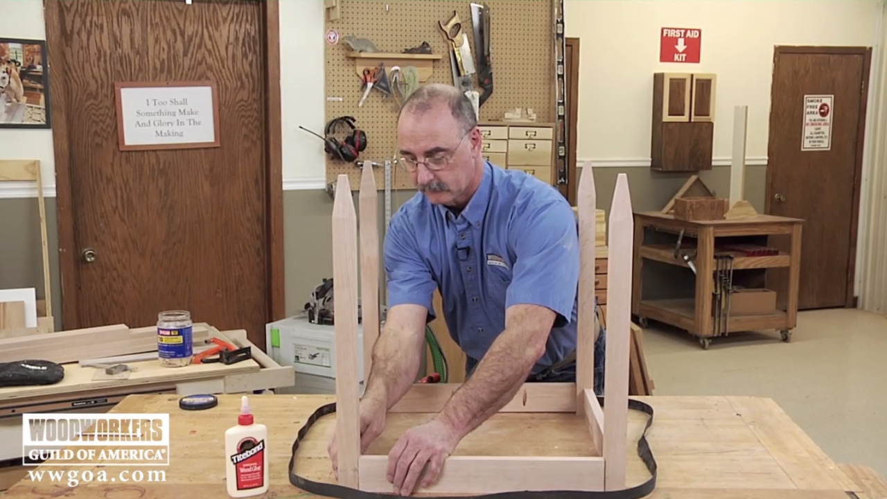 Build a Tiled Table- Part 1 Rail & Leg Assembly