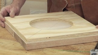 How to Dish Out a Stool Seat - Woodworking Video