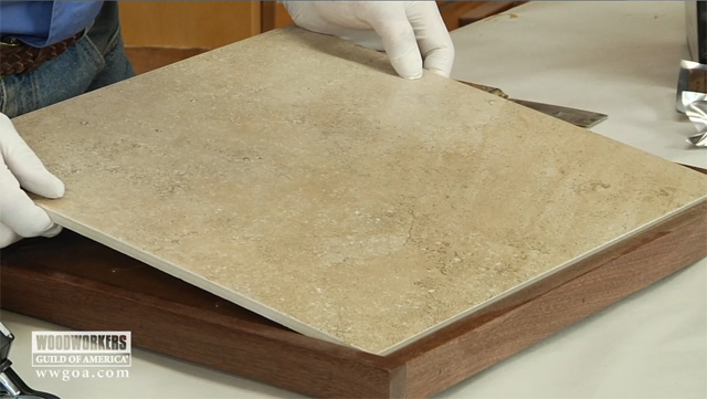 Adhere Ceramic Tile to Wood