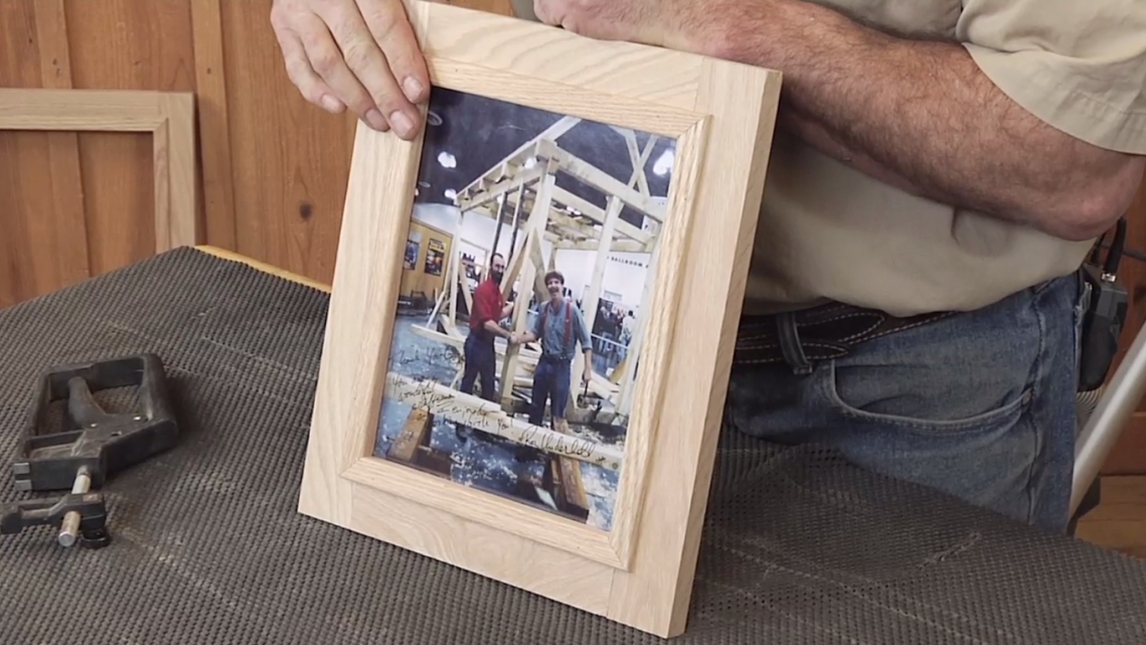 Easy to Make Wooden Picture Frame