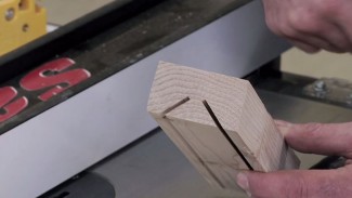 How To Make a V-Block on the Table Saw