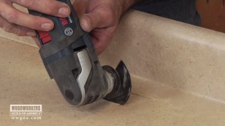 Plunge Cutting in a Countertop