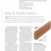 Arts and Crafts Hutch Article