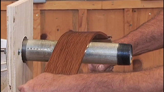 Bending Wood with a Hot Pipe